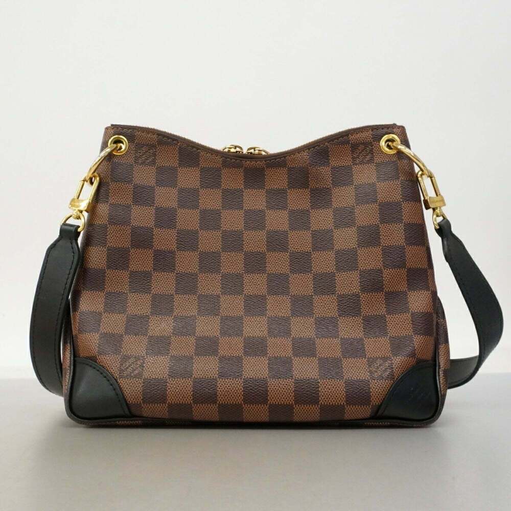 LOUIS VUITTON Authentic Brown Damier Shoulder Bag - Picture 10 of 10